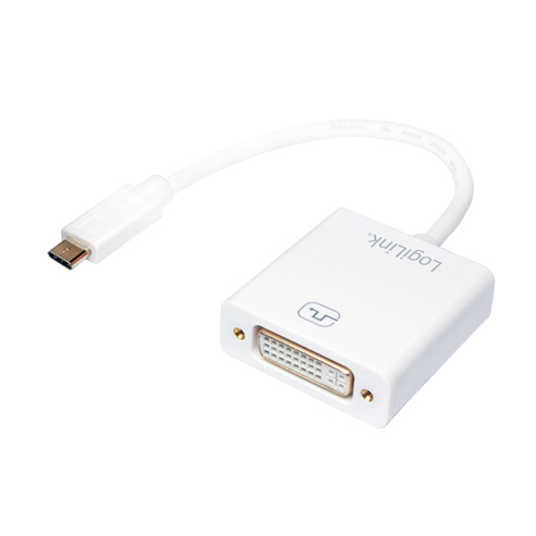 LogiLink UA0245A DVI zu USB Adapter - 0,14 m - Weiß